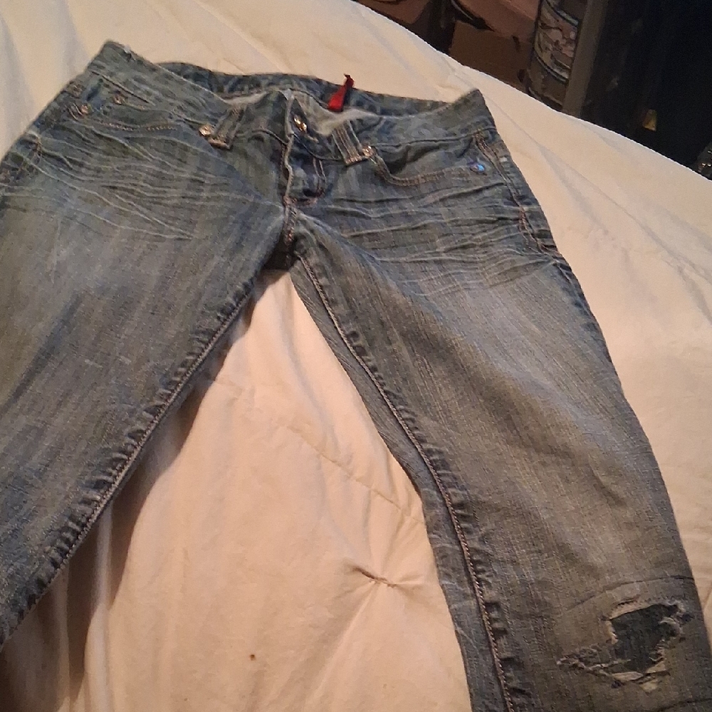 Guess Light Blue Boyfriend Jeans
